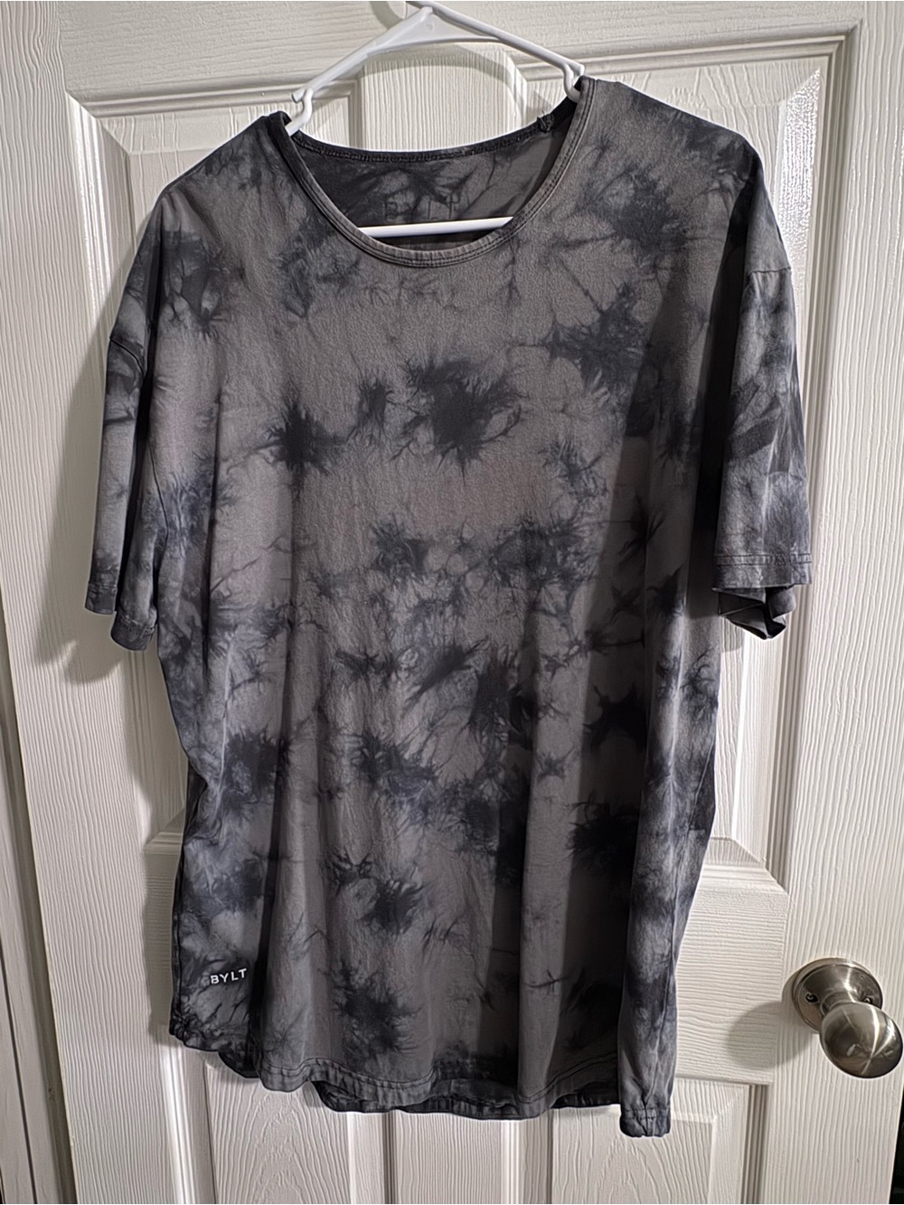 BYLT Men's Acid Wash Short Sleeve Tee
